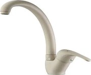 Pyramis Mezzo Essential Beige Μπαταρία Κουζίνας Αναμεικτική Με Κεραμικό Δίσκο