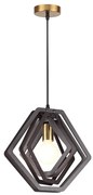 Φωτιστικό Οροφής Μονόφωτο Aca Triton ZM391P34WDL D.Brown