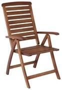 Πολυθρόνα GARDEN 5-Θ Πτυσ/νη Acacia High 58x70x105cm