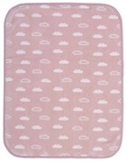 Βρεφική Κουβέρτα Κούνιας Clouds Pink 100x140 Nef-Nef Homeware