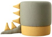 Σκαμπό Παιδικό Moouv 209FLF1328 Φ37x38cm Green-Yellow