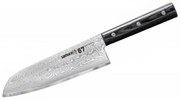 Μαχαίρι Santoku Damascus SD67-0094M 67 18cm Black Samura Ανοξείδωτο Ατσάλι