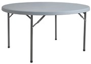 Τραπέζι Catering-Συνεδρίου Verdi 01-01-322 Πτυσσόμενο Φ150x74cm Grey