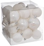 Χριστουγεννιάτικες Μπάλες (Σετ 35τμχ) A-S White 184169