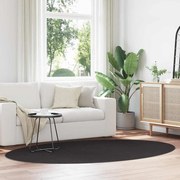 vidaXL Χαλί Μαύρο 160 x 230 cm Πολυεστέρας