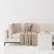Κουβέρτα Καναπέ 3475 Fleece Taupe Greenwich Polo Club 130X170 130x170cm Πολυέστερ