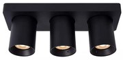 Φωτιστικό Οροφής Lucide 09929-15-30 NIGEL Μαύρο Ματ (Black Mat) 2200 K