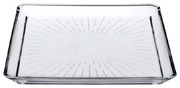 MADLEN SQUARE PLATE CRYSTALINE 20CM P/456 GB1.OB6. ΣΕΤ 4τμχ - Espiel