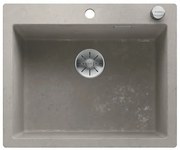 Blanco Pleon 6 Beton Style SILGRANIT™ PuraDur™ Γρανιτένιος Νεροχύτης Ένθετος με 1 Γούρνα 61,5x51cm
