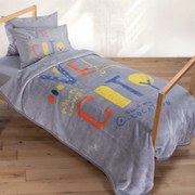 Κουβέρτα Βελουτέ Μονή (160x220) Nef-Nef Homeware Junior Velocity