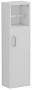 Ντουλάπι μπάνιου DAMIEN C9025.12 Μελαμίνη Λευκή 20x13x70Y εκ. 20x13x70 εκ.
