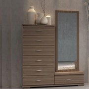 Τουαλέτα 7 συρτάρια 120x115x40 DIOMMI 25-239