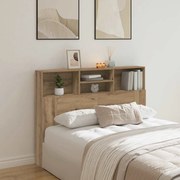vidaXL Ντουλάπι κεφαλάρι Δρυς τεχνίτης 140x19x103,5 cm