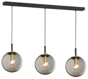 Κρεμαστό Φωτιστικό Οροφής Φιμέ Dini 60890 Fischer Honsel-60890-Φιμέ/Smoke 60890