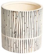 Cachepot Eladro L.Orch. Pot D16,5 Lurch Cream AAR7065CR-CR