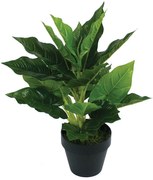 Τεχνητό Φυτό Σε Γλάστρα Ανθούριο 04-00-16054 42cm Green Marhome Πλαστικό