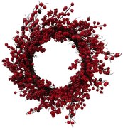 Χριστουγεννιάτικο Στεφάνι με Berries 55cm 26237