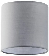 Καπέλο Φωτιστικού Ύφασμα Φ14cm Adept Homelighting-77-8257-Γκρι 77-8257