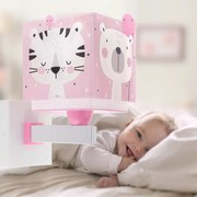 Παιδική Απλίκα Τοίχου Ango Baby Jungle Pink 63119S