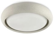 Φωτιστικό Οροφής - Πλαφονιέρα Anga 240 72352 LED 18W 2700K 1300lm IP44 24x6,5cm White Faro Barcelona