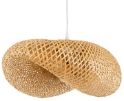 00719 GloboStar® GLOBOSTAR® MEXICO 00719 Boho Κρεμαστό Φωτιστικό Οροφής με Ντουί 1 x E27 AC 220-240V IP20 - Μπεζ - Μ65 x Π46 x Y30cm