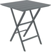 HELEN DARK GREY 60Χ60X74εκ. ΤΡΑΠΕΖΙ ΠΤΥΣ/ΝΟ ΠΟΛ/ΝΙΟΥ SIESTA 60Χ60X74εκ.