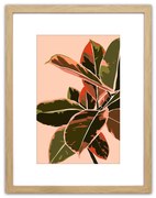 Πίνακας Σε Κορνίζα ArteLibre Πλαστικό 'Φυτό II' 35x45x1.8cm