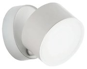 Σποτ Επιτοίχιο-Οροφής Μονόφωτο Ø74xP100mm Led 5w 570lm 3000K Λευκό Viokef Nod 4200000