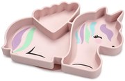 Melii – Πιάτο Σιλικόνης Με Βεντούζα Unicorn MEL17300