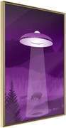 Αφίσα - Flying Saucer - 40x60 - Χρυσό - Χωρίς πασπαρτού