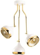 Φωτιστικό Οροφής Yildo 892OPV1764 50x50x75cm 3xE27 40W White-Gold Opviq