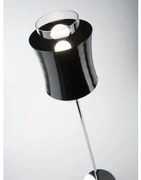 Επιδαπέδιο Φωτιστικό 1xE27 Κρύσταλλο Dimmer 140cm Fez F1 Prandina-1D04300110105-Μαύρο 1D04300110105
