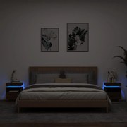 ΚΟΜΟΔΙΝΑ ΜΕ ΦΩΤΑ LED 2 ΤΕΜ. ΚΑΦΕ ΔΡΥΣ 40X39X48,5 ΕΚ. 836797