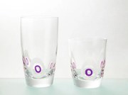 Σετ Ποτήρια Νερού 6τμχ Γυάλινα Poua Amethyst 455ml CRYSPO TRIO 52.112.50