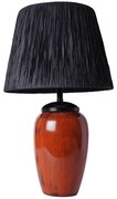 Φωτιστικό Επιτραπέζιο 687HMY2225 Φ33x58cm E27 40W Brown-Black Opviq