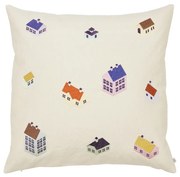 Χριστουγεννιάτικα διακοσμητικά Broste Copenhagen  CUSHION COVER 'HOUSE' COTTON