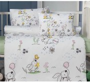 Beauty Home Σετ σεντόνια βρεφικά Art 5622 100x150 Πράσινο