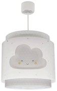 Παιδικό Φωτιστικό Οροφής Μονόφωτο Ango Baby Dreams Grey 76012 E