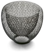 Φρουτιέρα Mesh 153002 Φ25cm Black Philippi Medium Μέταλλο