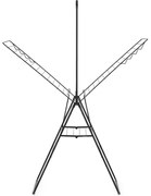 Brabantia 1004171 Πτυσσόμενη Απλώστρα Δαπέδου Hangon 25m Matt Black