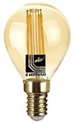 Adeleq Λάμπα LED COG Σφαιρικό Ε14 6W Ντιμαριζόμενο Μελί 2200K 13-14166009