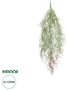 GloboStar® Artificial Garden HANGING AIR GRASS 20817 Τεχνητό Διακοσμητικό Κρεμαστό Φυτό Air Grass Μ22 x Π10 x Υ91cm