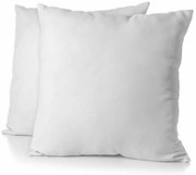 Θήκη μαξιλαριού HOME LINGE PASSION Λευκό 63 x 63 cm (x2)