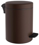 Κάδος Απορριμμάτων Μπάνιου (Φ20x28) Pam &amp; Co 5lt 96 Wenge Matte
