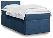 ΚΡΕΒΑΤΙ BOXSPRING ΜΕ ΣΤΡΩΜΑ ΜΠΛΕ 80X200 ΕΚ. ΥΦΑΣΜΑΤΙΝΟ 3286506