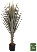 Διακοσμητικό Συνθετικό Φυτό Sisal Agave Σε Γλάστρα 120Υεκ.