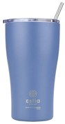 Estia 01-23188 Save Aegean Ποτήρι Θερμός Ανοξείδωτο BPA Free 500ml, Denim Blue