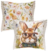 Πασχαλινή Μαξιλαροθήκη 2 Όψεων (50x50) Kentia Easter 25 01