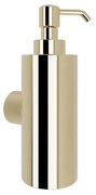 Ντισπένσερ Μεταλλικό Επιτοίχιο 220ml W60xD75xH190mm Light Gold Gloss PVD Verdi 3011052