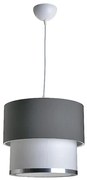 Ceiling light PWL-0963 Ε27 grey-white D30x55cm 30x30x55 εκ.